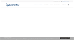 Desktop Screenshot of barowimed.de