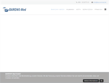 Tablet Screenshot of barowimed.de